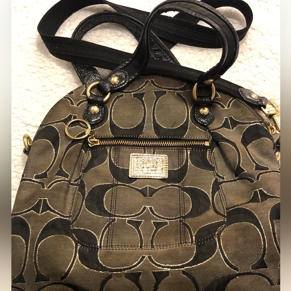 Coach Poppy Signature Crossbody Bag